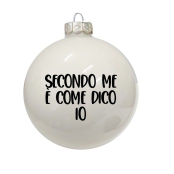 Pallina Natalizia è come dico io