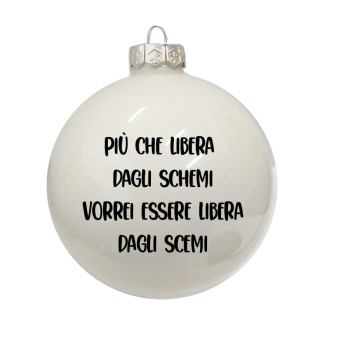 Pallina Natalizia libera dagli scemi