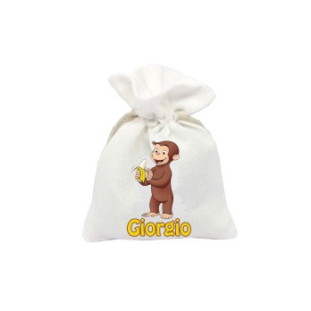 30 Sacchetti personalizzabili Curioso come George
