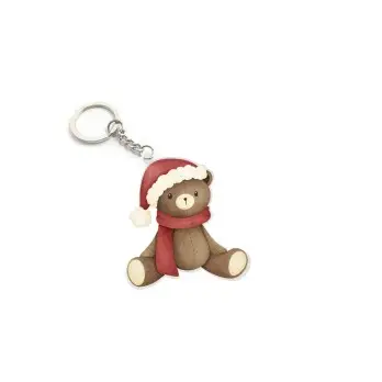 Calza Della Befana Orsetto Natalizio Personalizzabile kit Fai da te