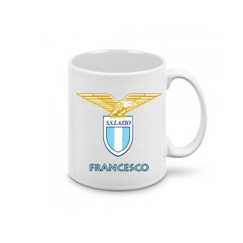 Tazza Lazio calcio personalizzabile