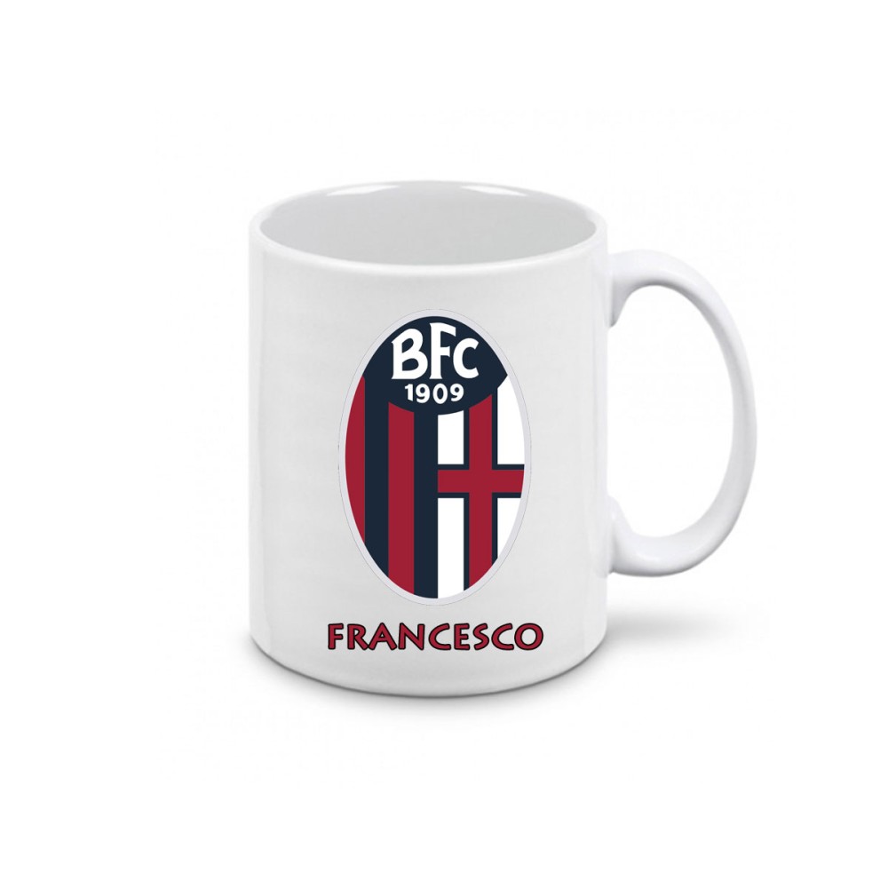 Tazza Bologna calcio personalizzabile