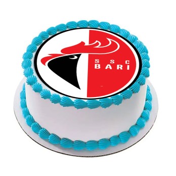 Cialda tonda Bari calcio personalizzata