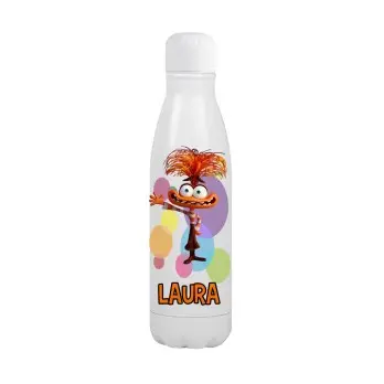 Bottiglia in Acciaio inossidabile Ansia Inside out 2 personalizzabile