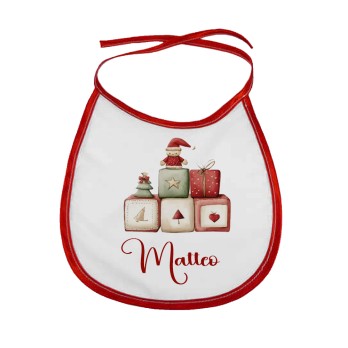 Bavetta Natalizia "Old Toys" Personalizzata
