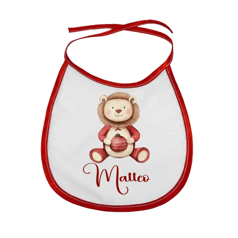 Bavetta Natalizia "Cuor di Leone" Personalizzata