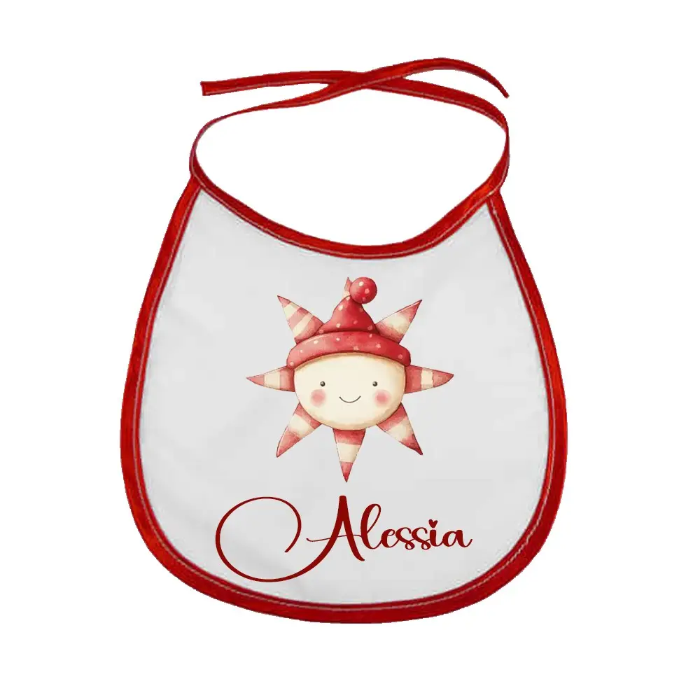 Bavetta natalizia Sole Personalizzata