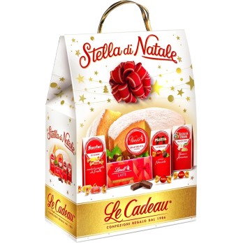 LE CADEAU Confezione "Shopper Stella di Natale" 5 Pezzi