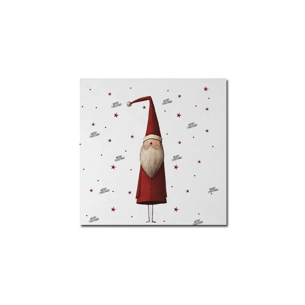 Mattonella decorativa sottopentola Natalizia Babbo natale