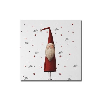 Mattonella decorativa sottopentola Natalizia Babbo natale