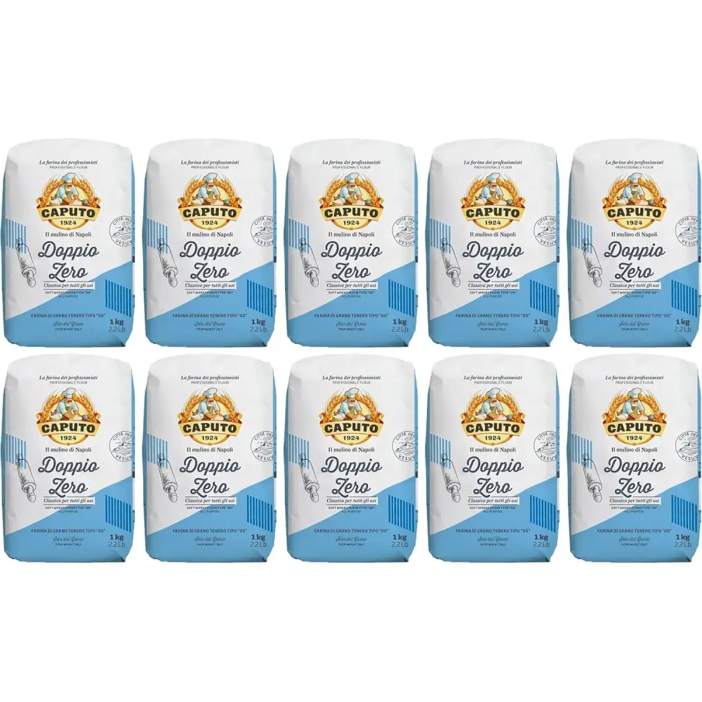 Molino Caputo Grano Tenero Tipo 00 Farina Caputo Blu Kg. 1- 10 Pezzi