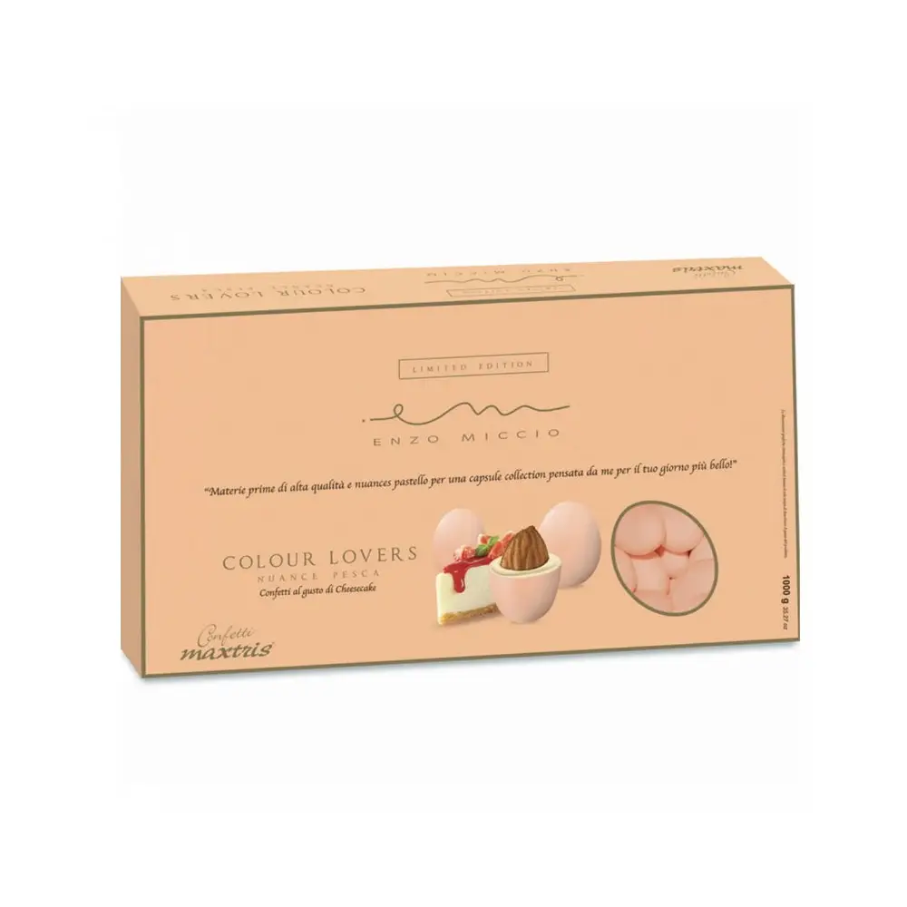Confetti Maxtris  Enzo Miccio Nuance PESCA alla cheesecake   1kg - EMPES