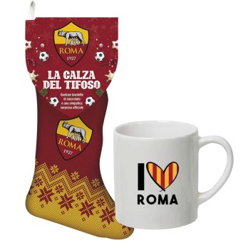Calza della befana Roma 180 gr con tazza Personalizzabile