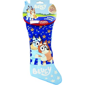Calza della befana Bluey 160 gr con tazza Personalizzabile