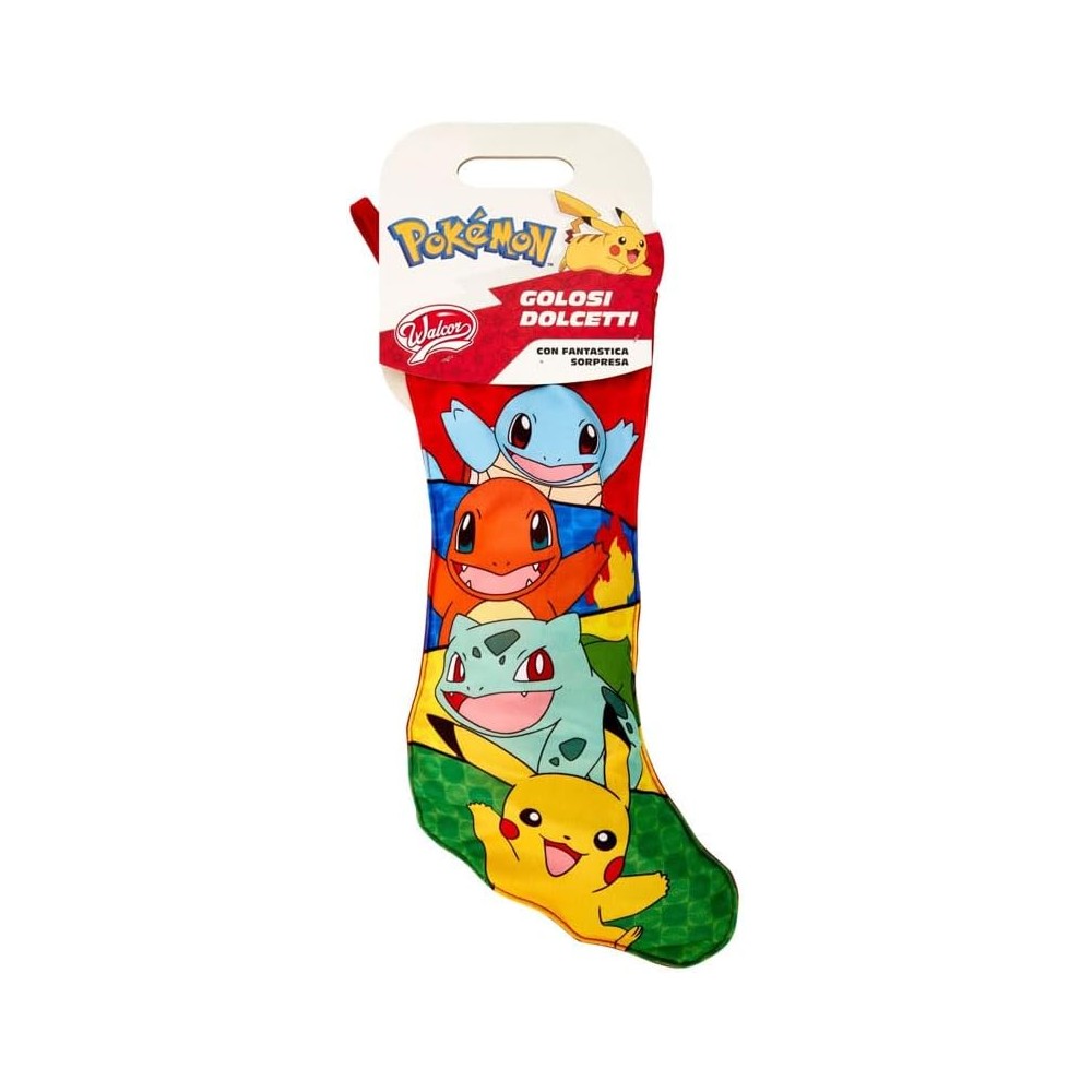 Calza della befana Pokemon 170 gr con tazza Personalizzabile