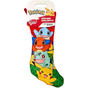 Calza della befana Pokemon 170 gr con tazza Personalizzabile