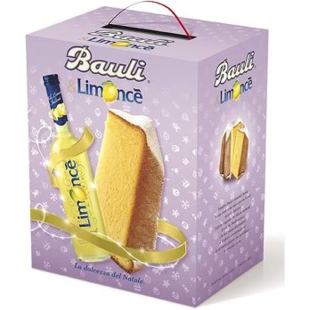 LE STRENNE CONFEZIONE REGALO BAULI PANDORO E LIMONCE' PANDORO 750 GR LIMONCELLO