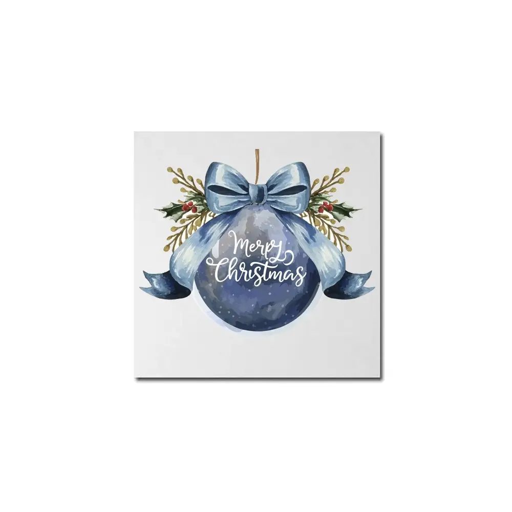 Mattonella decorativa sottopentola Pallina blu