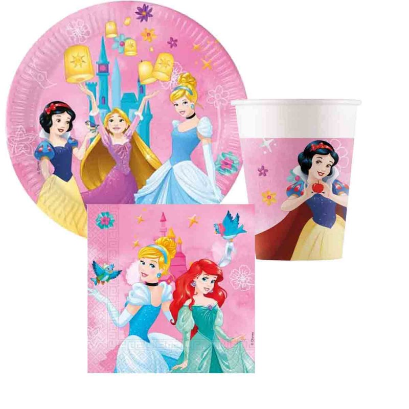 KIT PRINCIPESSE DREAMING CON PIATTI DESSERT
