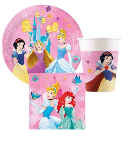 KIT PRINCIPESSE DREAMING CON PIATTI DESSERT