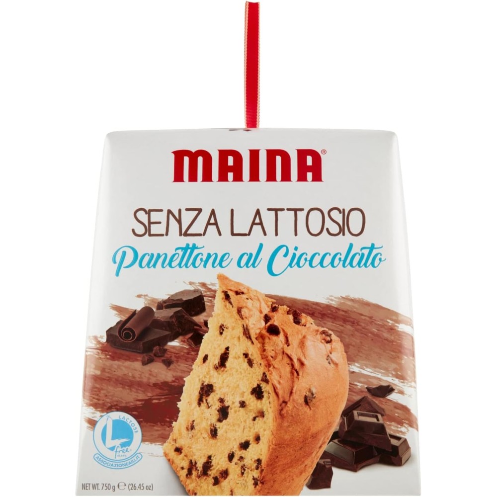 PANETTONE MAINA PANETTONE AL CIOCCOLATO SENZSA LATTOSIO 750g CIOCCOLATA