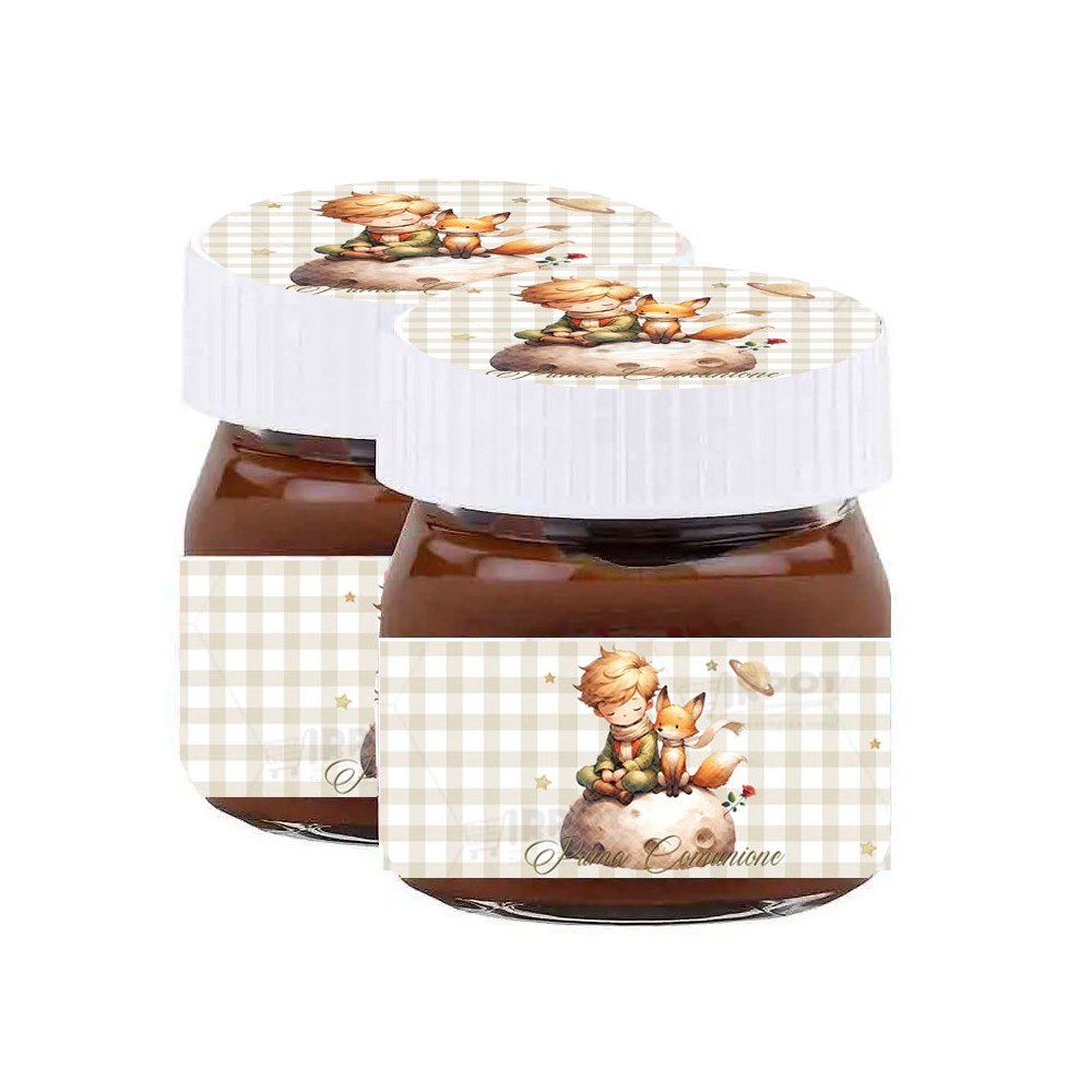 Mini Nutella prima comunione Little prince- piccolo principe - 12 pz