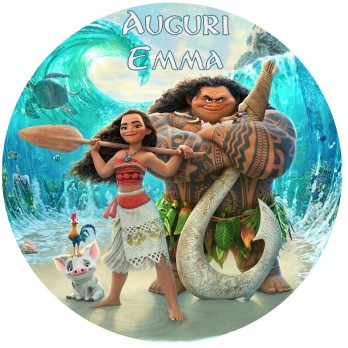 Cialda tonda Oceania personalizzata