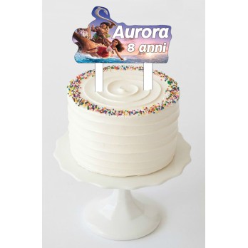 Cake Topper in Plexiglass Oceania