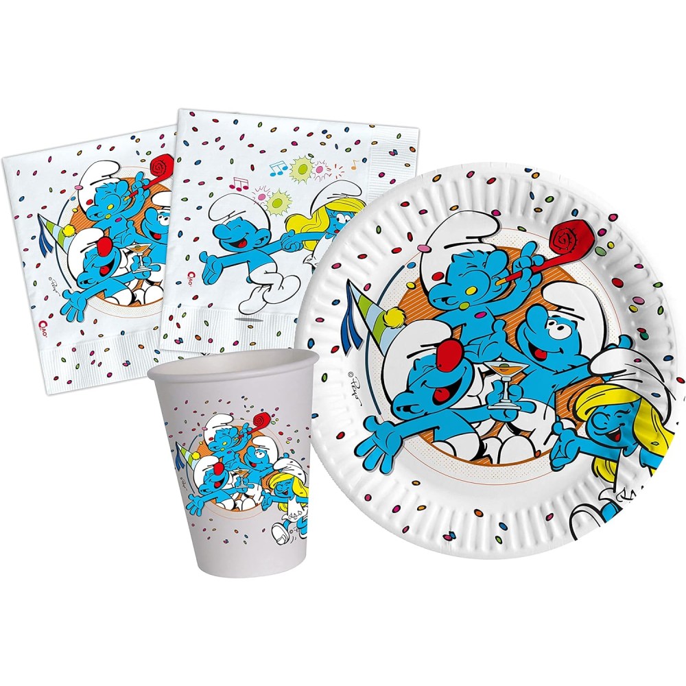 Kit 24 persone puffi