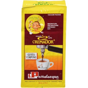 Cremador - Miscela di Caffè, Tostato e Macinato - 4 Confezioni da 250 g [1Kg]
