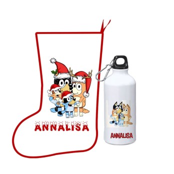 Calza della befana con Borraccia Personalizzabili