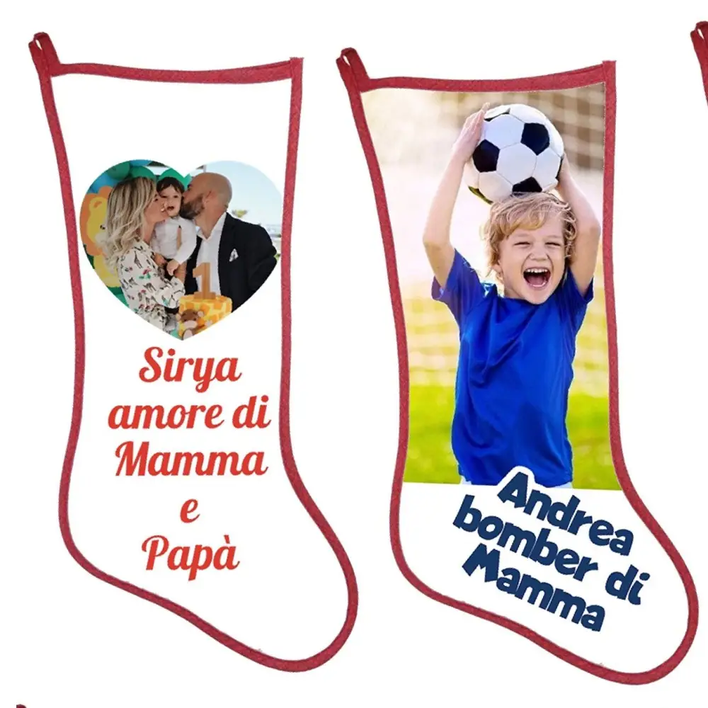 Calza della befana con Borraccia Personalizzabili