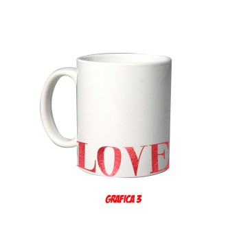 Tazza Personalizzabile San Valentino con peluche orsetto