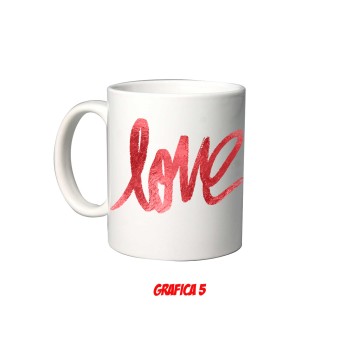 Tazza Personalizzabile San Valentino con peluche orsetto