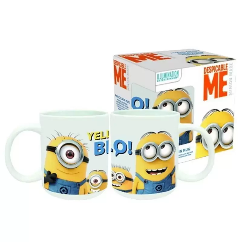 TAZZA MINIONS + POSATE+ TOVAGLIETTA MINIONS CATTIVISSIMO ME