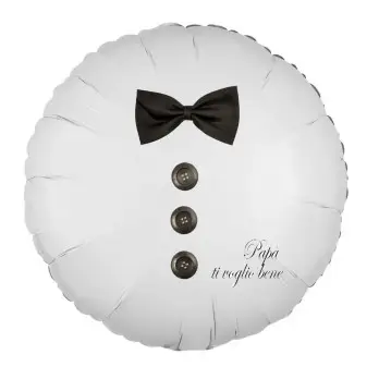 Palloncino foil Papillon festa del papà personalizzabile