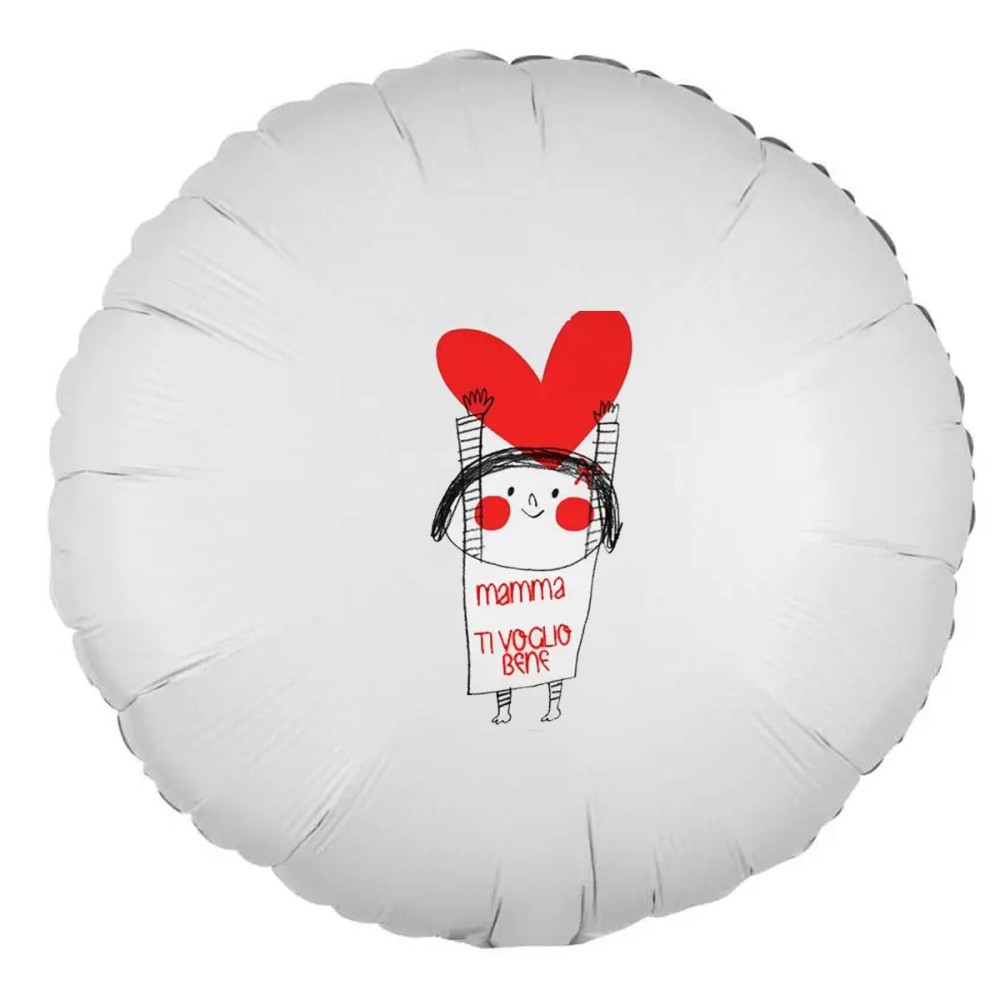 Palloncino foil tvb festa della mamma personalizzabile