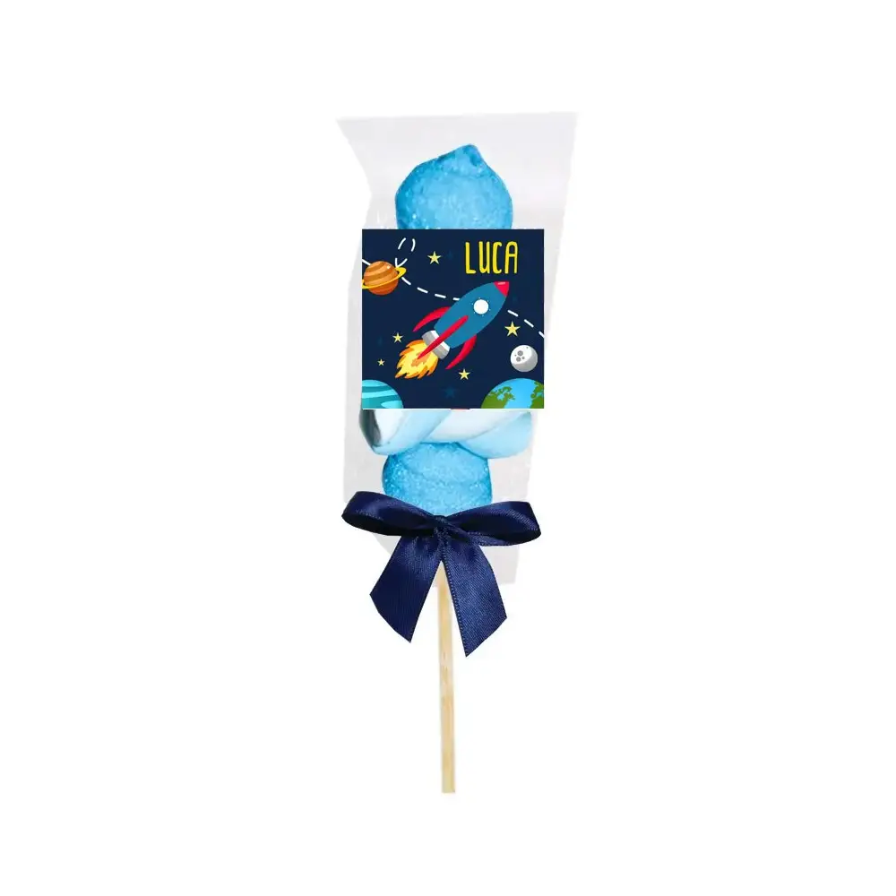 Spiedini di Marshmallow Spazio Personalizzabili - kit fai da te