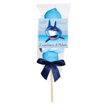 Spiedini di Marshmallow squali Personalizzabili - kit fai da te