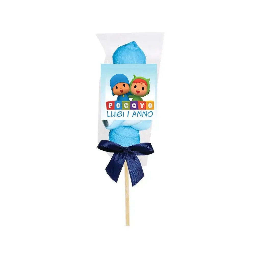Spiedini di Marshmallow Pocoyo Personalizzabili - kit fai da te