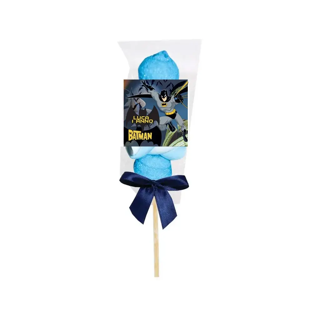 Spiedini di Marshmallow Batman Personalizzabili - kit fai da te