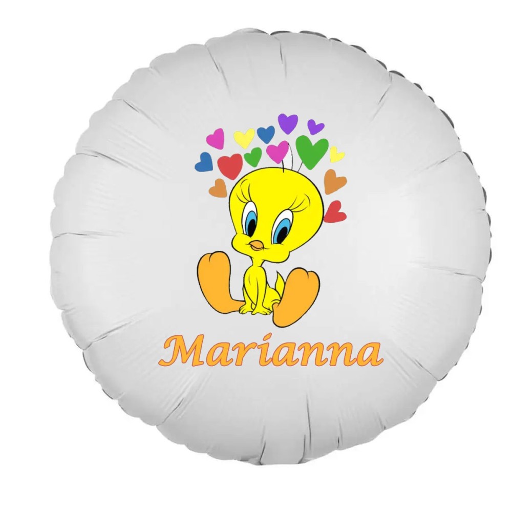 Palloncino foil Titti personalizzabile