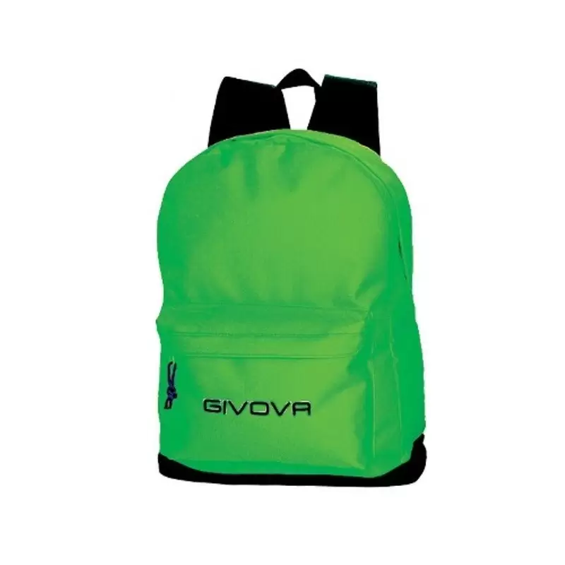 B003 ZAINO SCUOLA TEMPO LIBERO GIVOVA VERDE FLUO