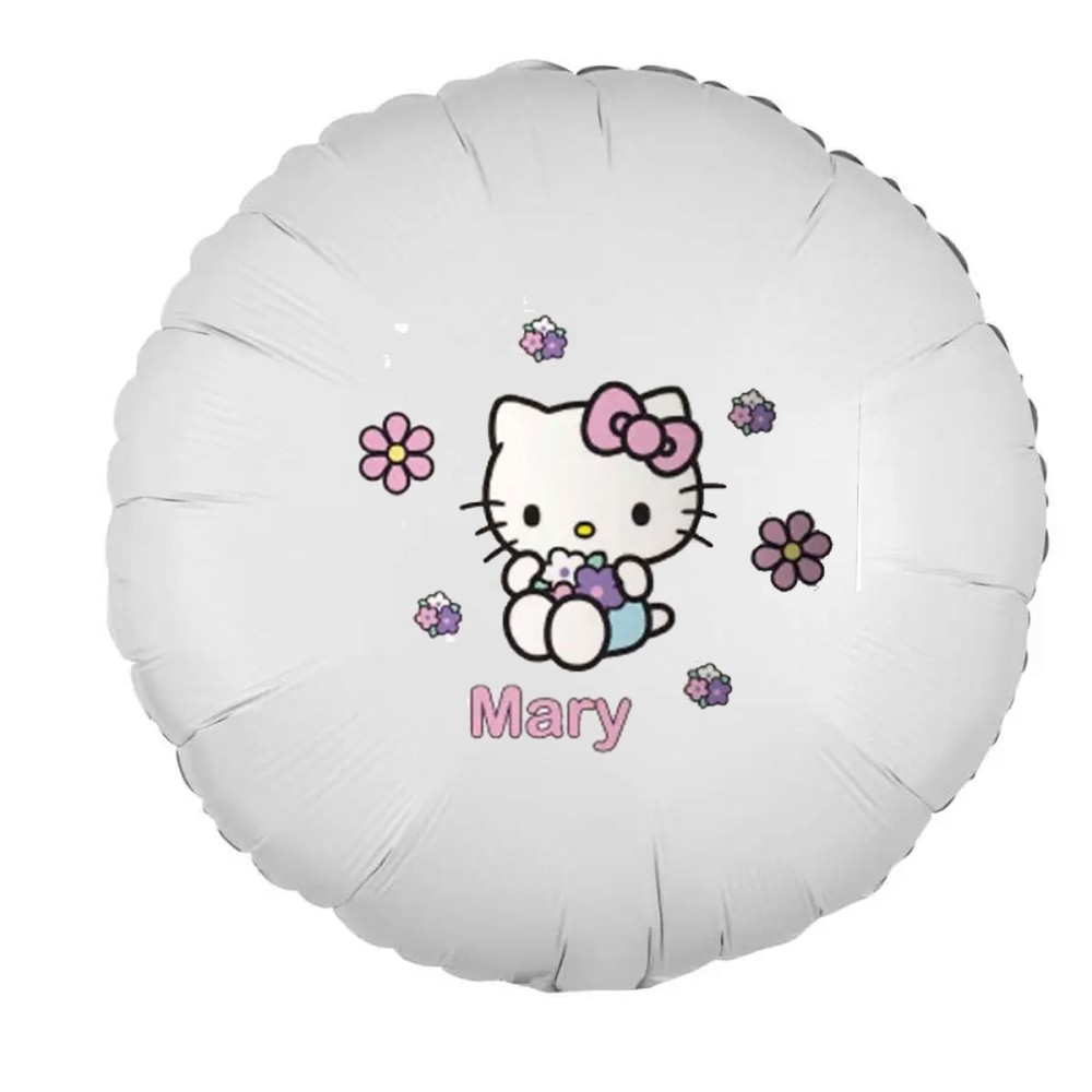 Centrotavola Palloncini Hello Kitty personalizzabile