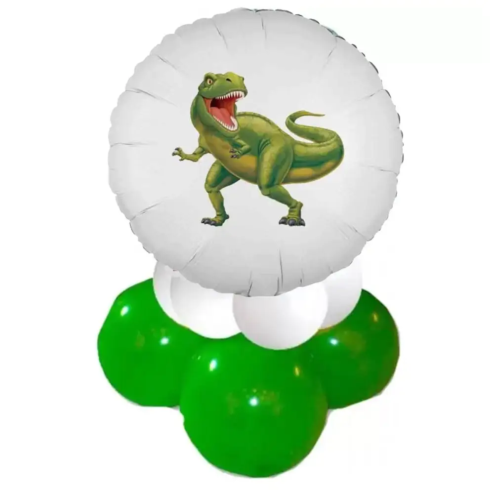 Centrotavola palloncini personalizzabile Dinosauri
