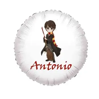 Centrotavola di palloncini personalizzabile Harry Potter
