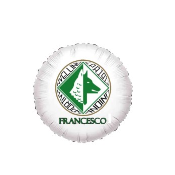 Palloncino foil stampa Avellino calcio personalizzabile
