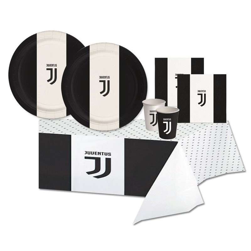 KIT N.16 JUVENTUS – ARTICOLI PER LA TAVOLA PER PICCOLI E GRANDI TIFOSI
