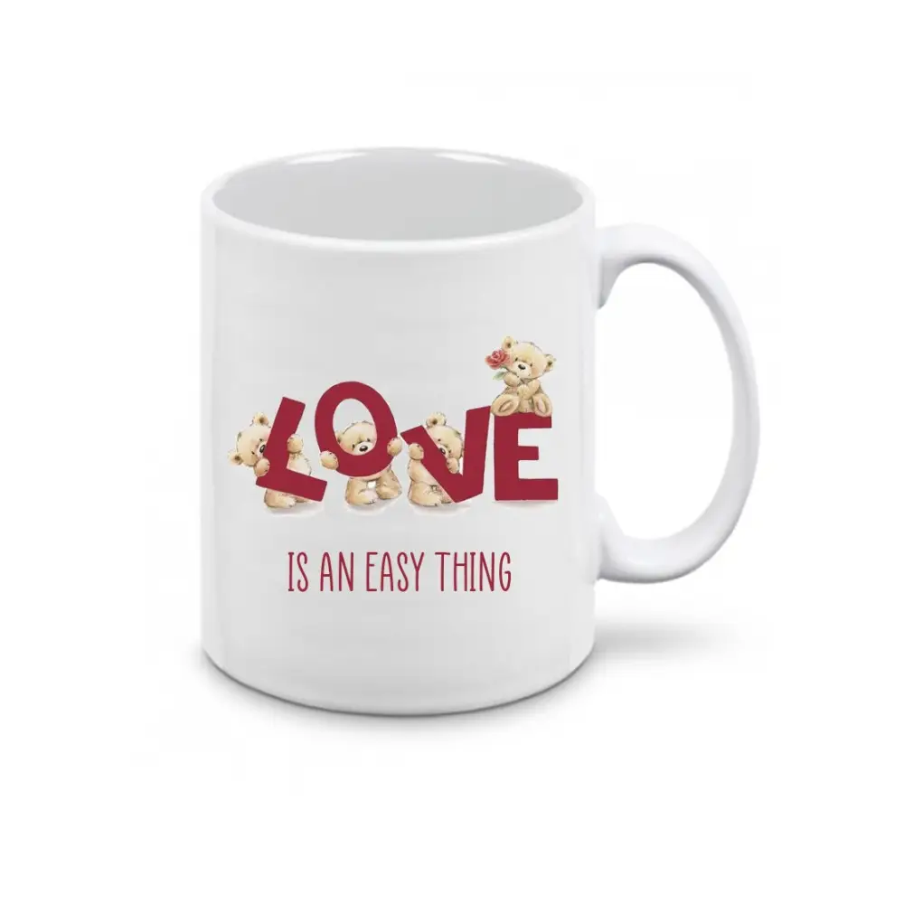 Tazza San Valentino Love is an easy thing