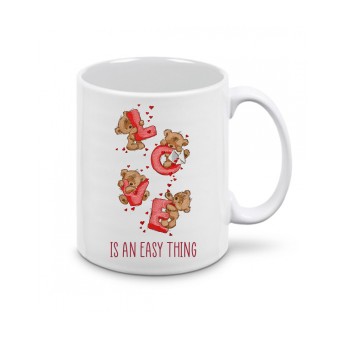Tazza San Valentino Love is an easy thing